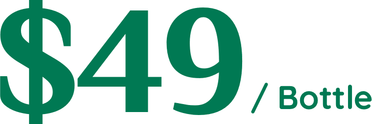 $49 per bottle